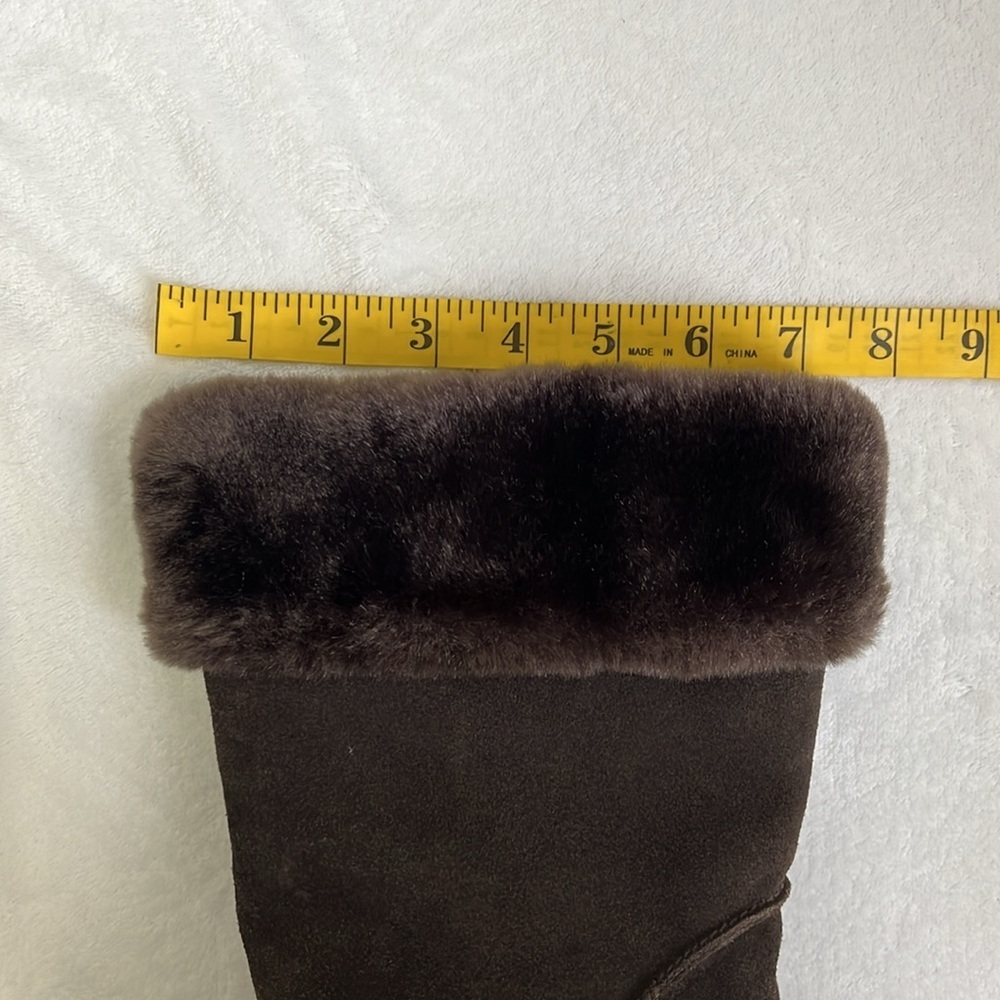 Sporto Women’s Faux Fur Lined Mid Calf Boots Size 9 - Picture 9 of 9